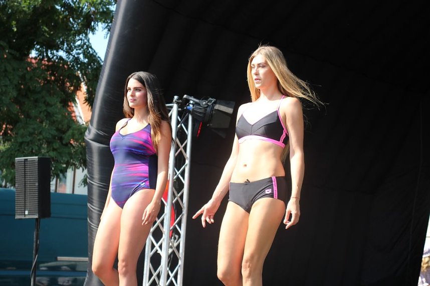 Publikumsmagnet Bademodenschau