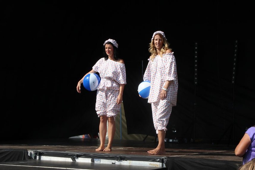 Publikumsmagnet Bademodenschau