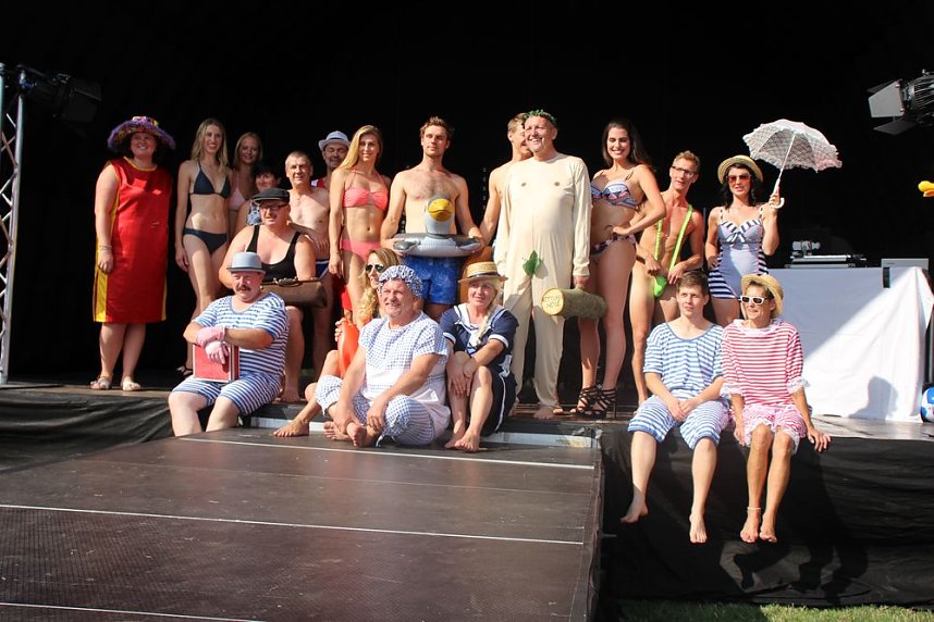 Publikumsmagnet Bademodenschau