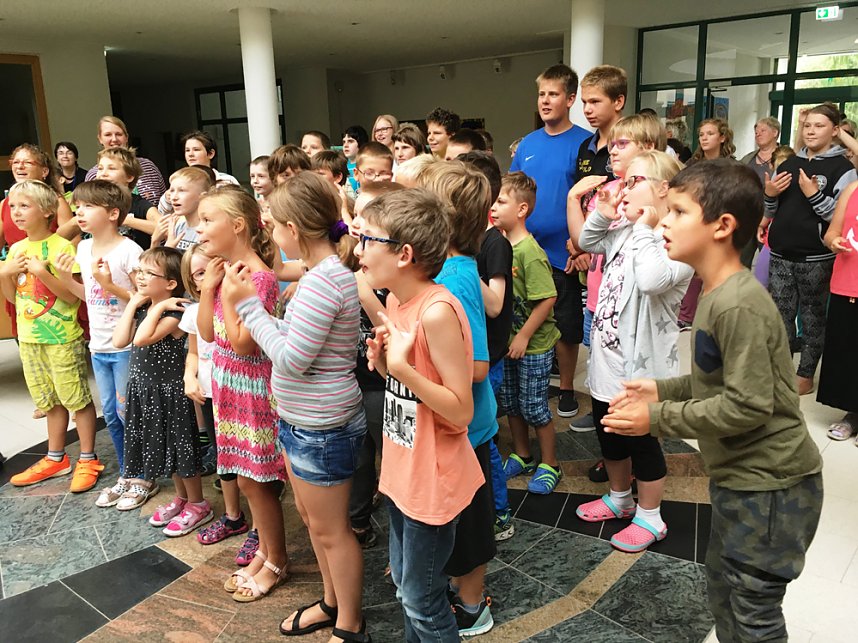 Liedermacher Dirk Preusse zu Besuch