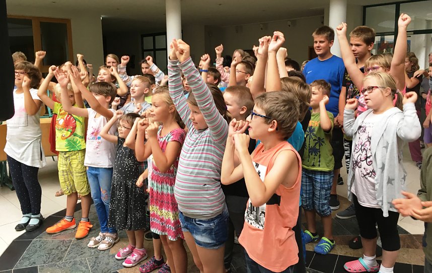 Liedermacher Dirk Preusse zu Besuch