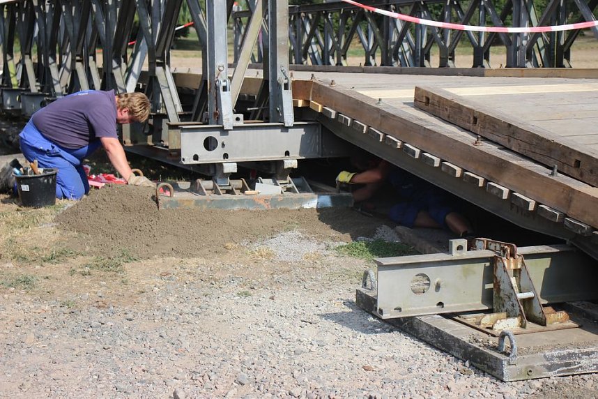 Br&uuml;cke in Thalebra steht schon