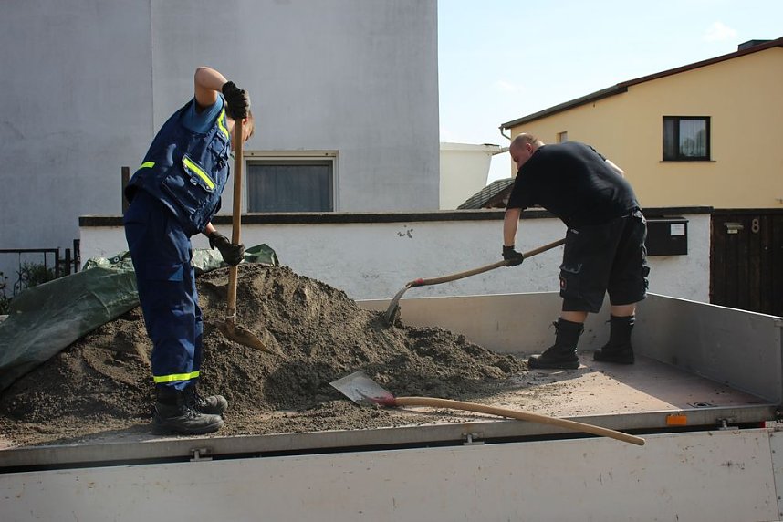 Br&uuml;cke in Thalebra steht schon