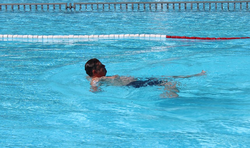 Schwimmhatz hat begonnen