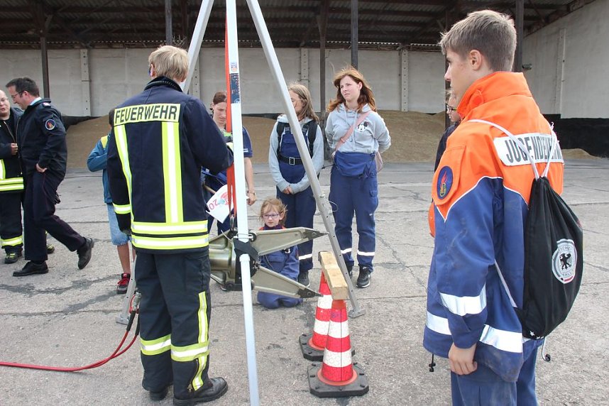 Ereignisreicher Ausbildungstag beendet