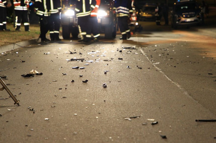 Schwerer Unfall in der Borntalstra&szlig;e