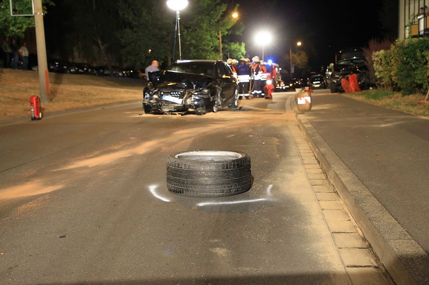 Schwerer Unfall in der Borntalstra&szlig;e