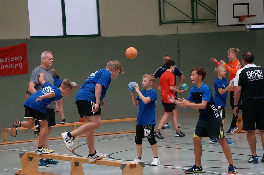 Dagos Handballschule zu Gast in Sondershausen