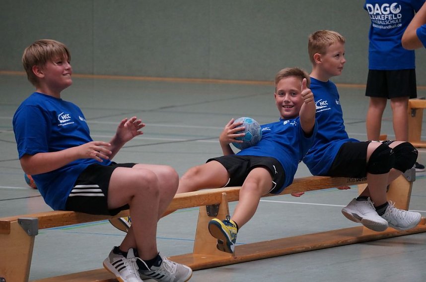 Dagos Handballschule zu Gast in Sondershausen