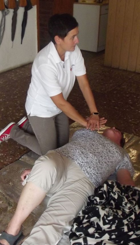 Erste Hilfe aufgefrischt im WB 4