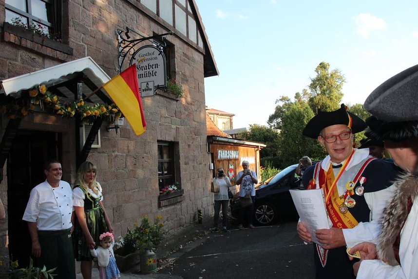 Hausm&auml;nner mit Umzug durch Bad Frankenhausen