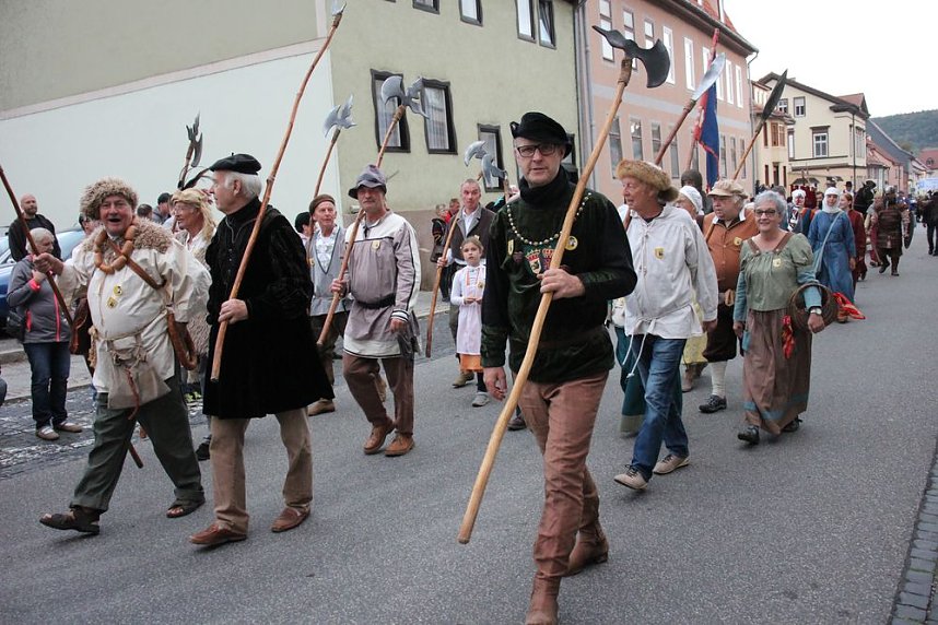 Bauernheer eroberte Bad Frankenhausen
