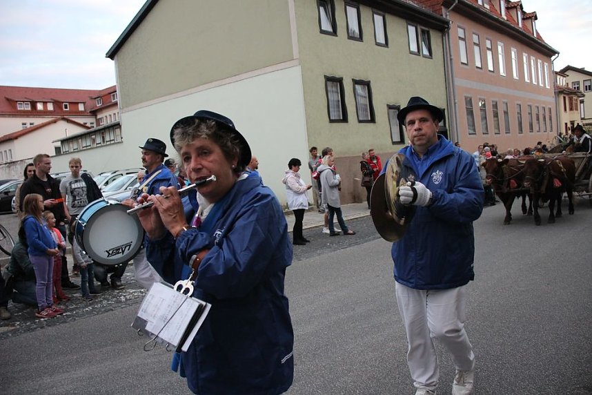 Bauernheer eroberte Bad Frankenhausen