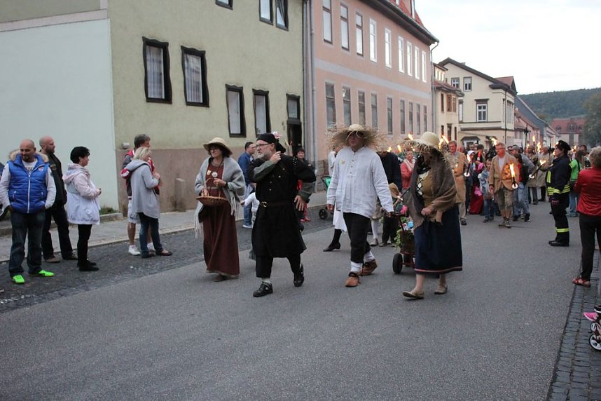 Bauernheer eroberte Bad Frankenhausen