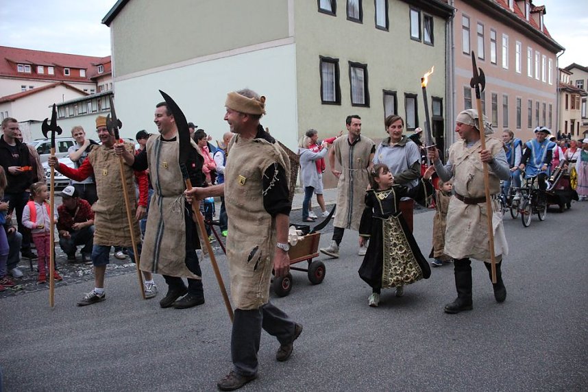 Bauernheer eroberte Bad Frankenhausen