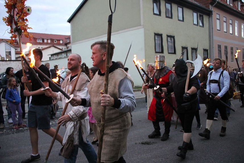 Bauernheer eroberte Bad Frankenhausen