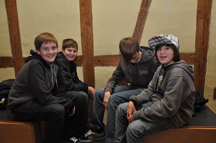 Junge Party im Klubhaus