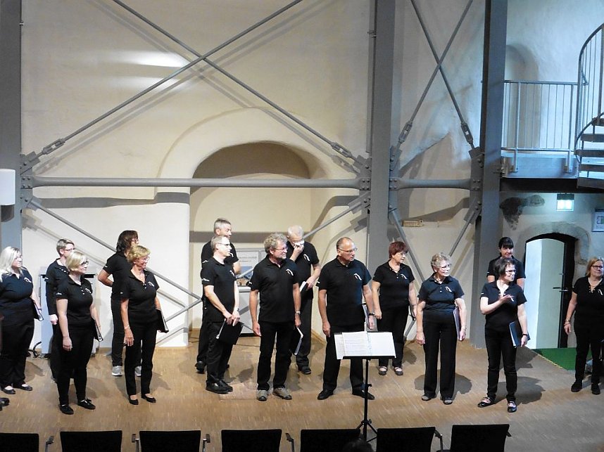 In der Cruciskirche: Cantamus