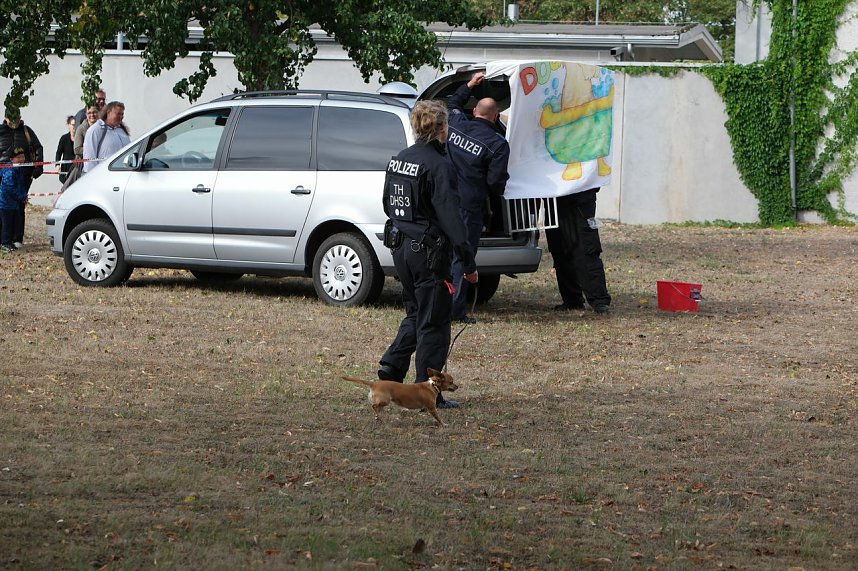 Tag der offenen T&uuml;r bei der Landespolizeiinspektion NOrdhausen