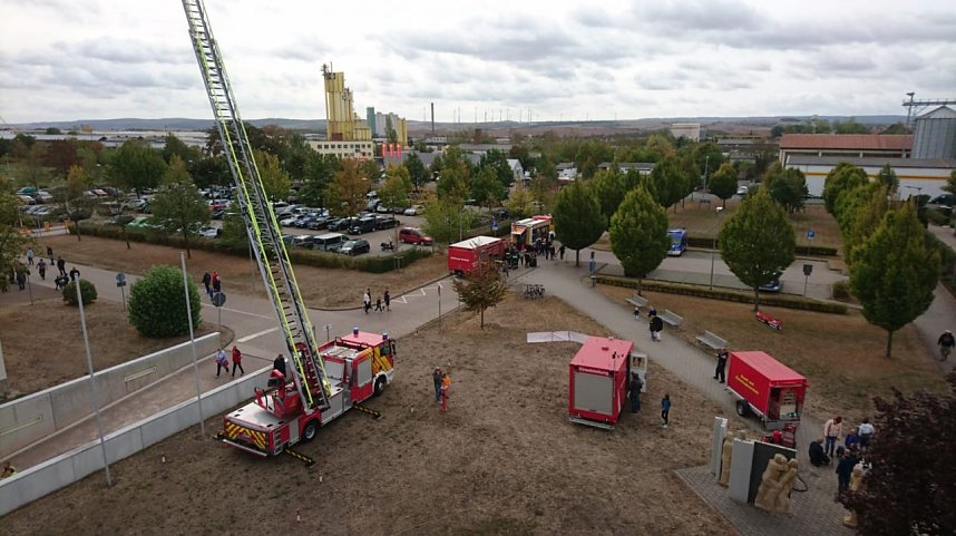 Tag der offenen T&uuml;r bei der Landespolizeiinspektion Nordhausen