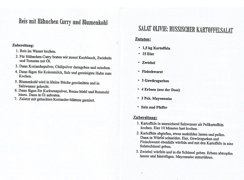 Heute wieder lecker gekocht