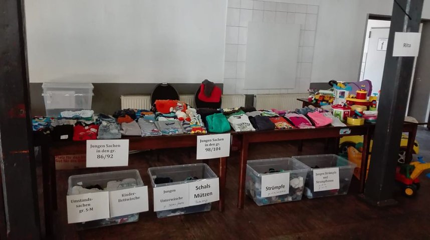 Gro&szlig;er Kindersachenbasar startet heute