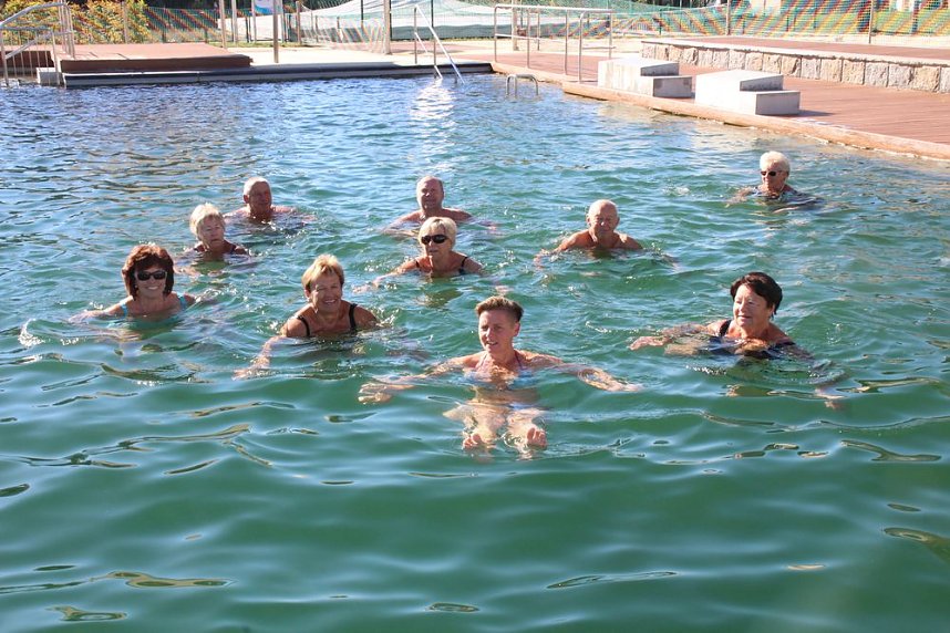 Abbaden im Solewasser-Vitalpark Bad Frankenhausen