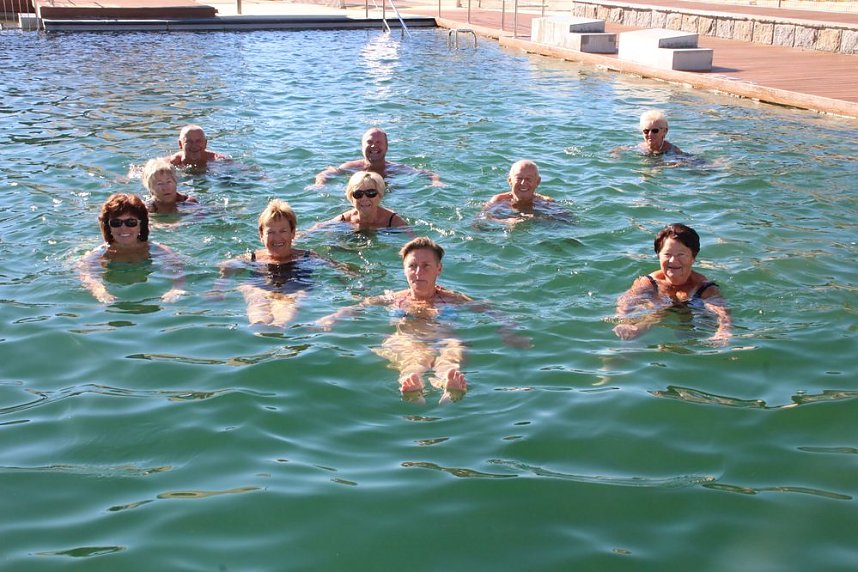 Abbaden im Solewasser-Vitalpark Bad Frankenhausen