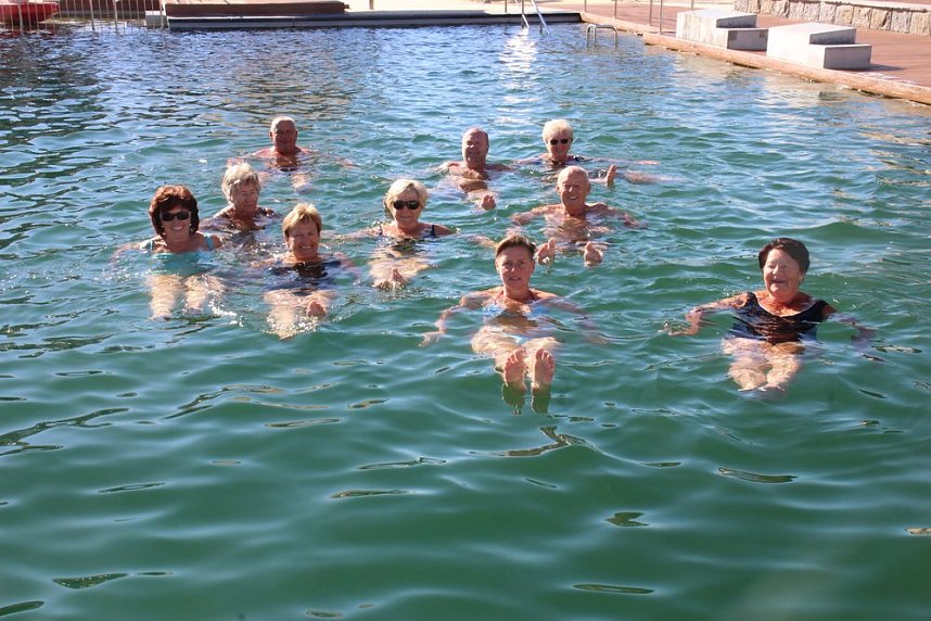 Abbaden im Solewasser-Vitalpark Bad Frankenhausen