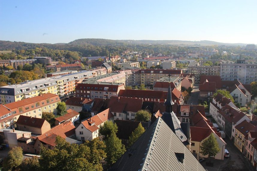 Rundblick &uuml;ber Sondershausen