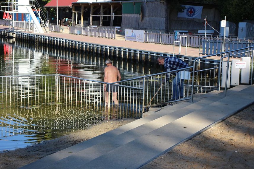 Abbaden noch nicht das Ende vom Badebetrieb