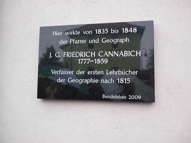 Gedenktafel Cannabich