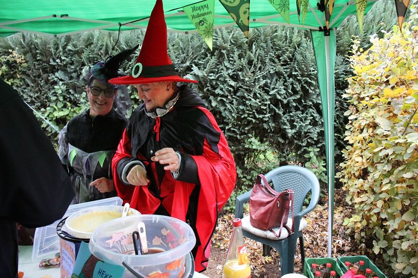 Am Franzberg war es zum Gruseln