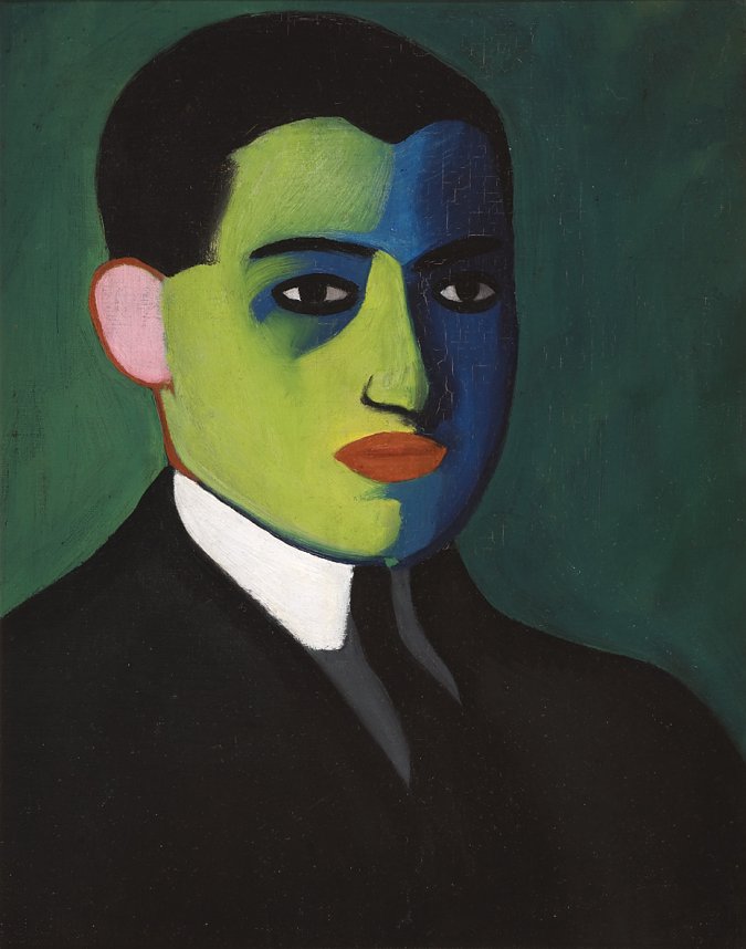 aul Citroen, Portr&auml;t von Heinz Aron, 1922