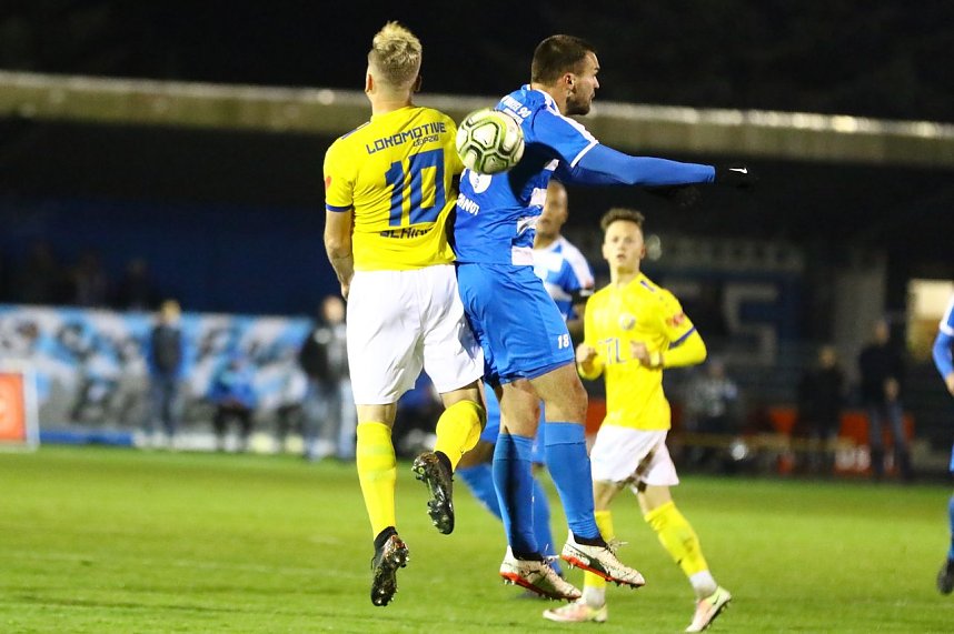 Unentschieden gegen Lok Leipzig