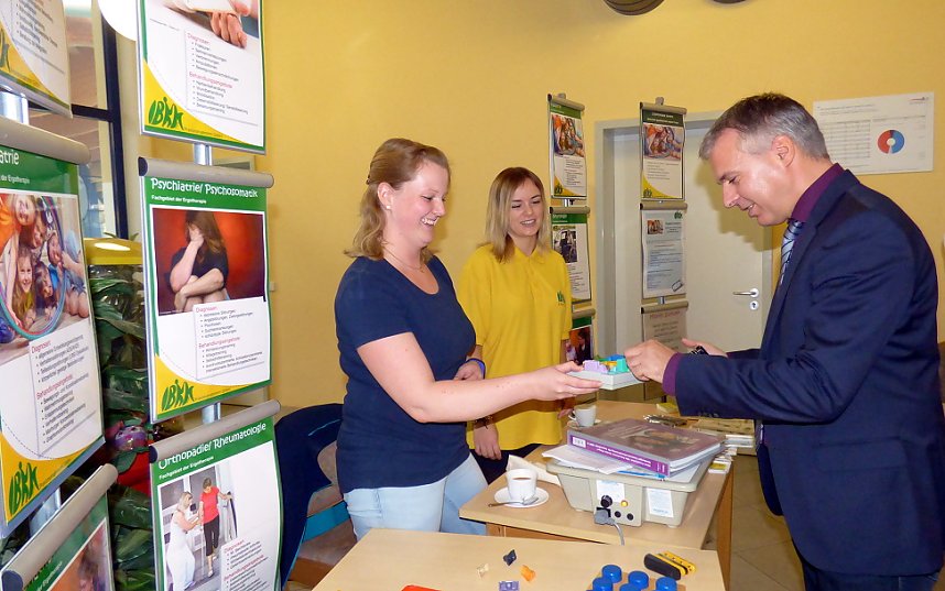 Gesundheitstag in der Kyffh&auml;user-Therme wurde gut besucht