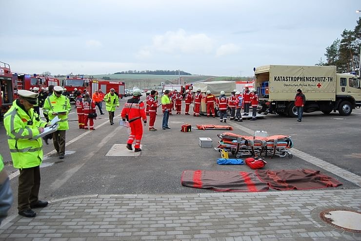&Uuml;bung auf der Autobahn