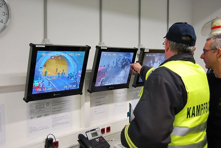 &Uuml;bung auf der Autobahn