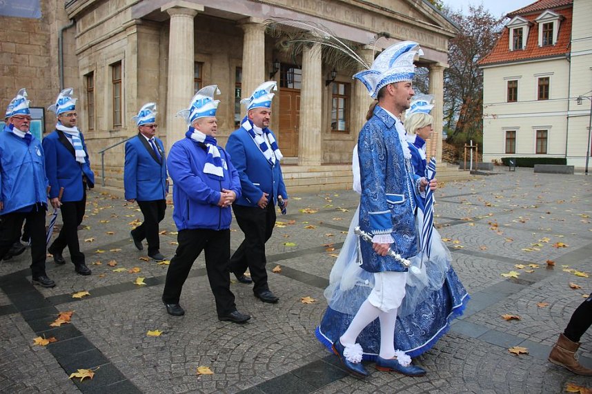 Steffen der Grimmige verteidigte sein Rathaus