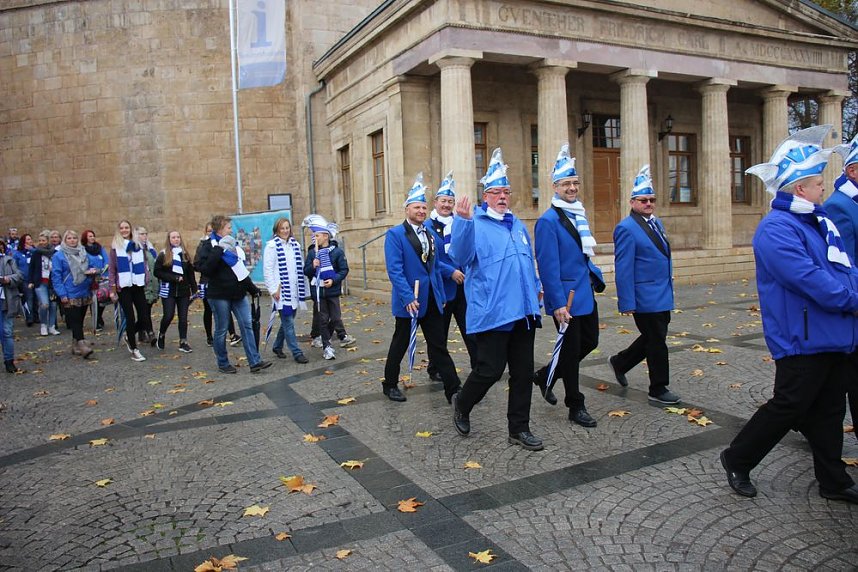 Steffen der Grimmige verteidigte sein Rathaus