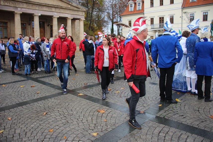 Steffen der Grimmige verteidigte sein Rathaus