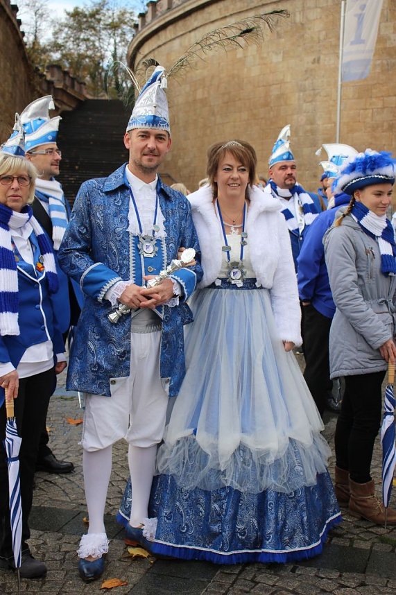 Steffen der Grimmige verteidigte sein Rathaus