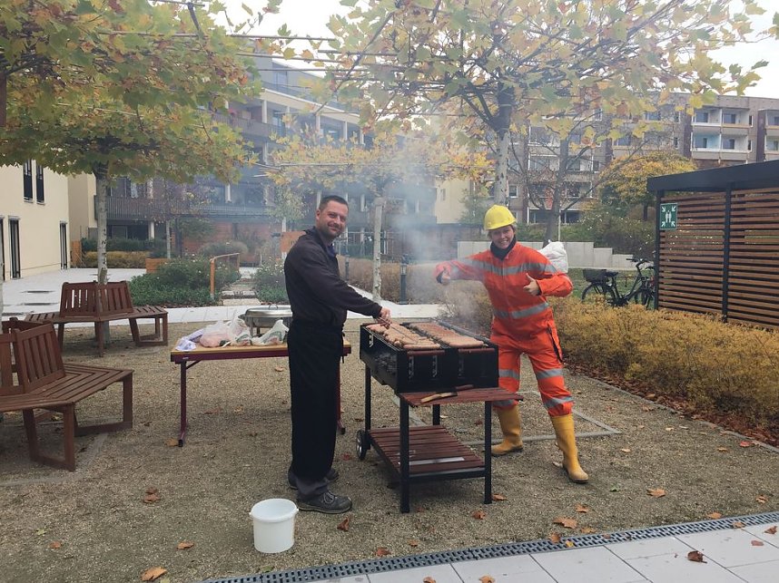 Abrissparty im Pflegeheim