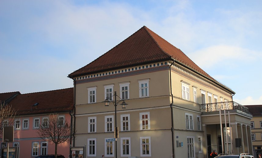 Baustart am Rathaus Sondershausen