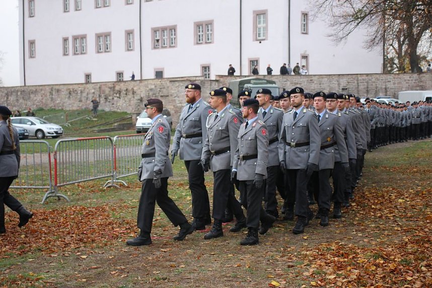 Gleich zwei Kompanien vereidigt