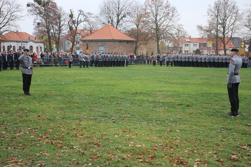 Gleich zwei Kompanien vereidigt