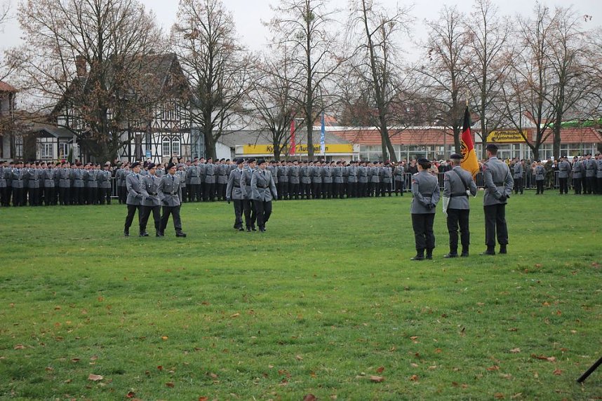 Gleich zwei Kompanien vereidigt