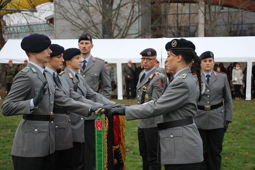 Gleich zwei Kompanien vereidigt