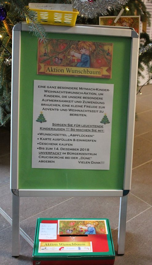 Die Wunschb&auml;ume stehen