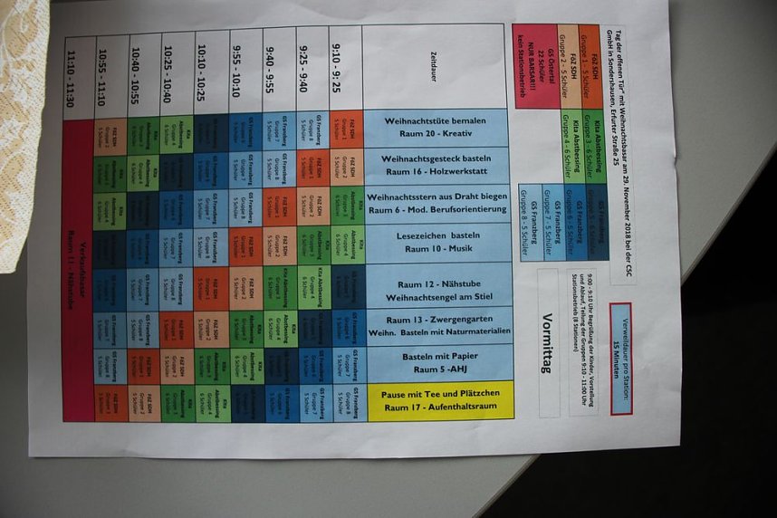 Weihnachtsbasar im CSC und mehr